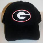 This is an embroidered Georgia G.  You can add your name on GO DAWGS to the back of the hat for only $10.00