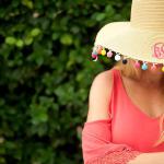 FLOPPY POM POM HATS ARE $32.00