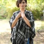 BLACK PLAID