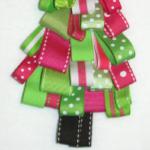 Due to the cost of the ribbons and the difficulty of this desgin, please add $8.00 for this ribbon Christmas tree design.