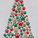 I just love this cute Christmas tree design for all of our 4 legged friends.  EP