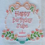 Add $3.00 for this design due to the large number of stitches Sa Ch