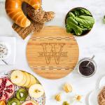 NAME ROUND CUTTING BOARD